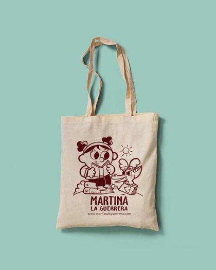 Bolsa de tela - Martina la Guerrera