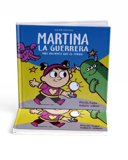 Libro "Más valiente que el miedo" de Martina la Guerrera
