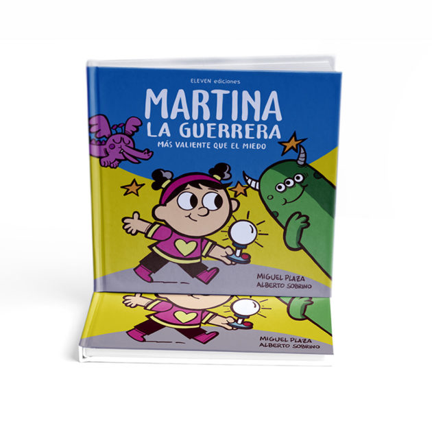 Libro "Más valiente que el miedo" de Martina la Guerrera