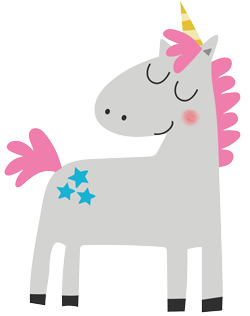 Dibujo unicornio